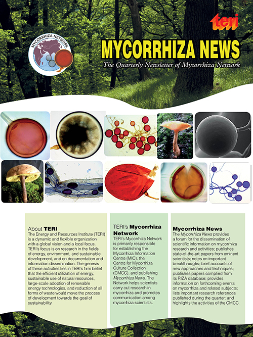 Mycorrhiza News (The Quarterly Newsletter of Mycorrhiza Network(